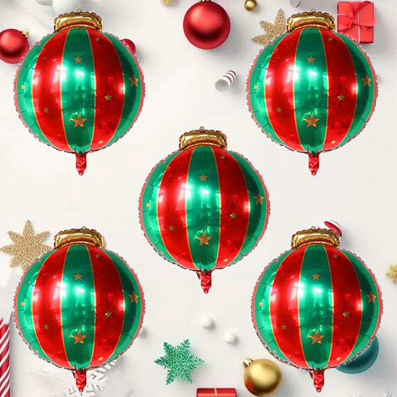 Wedding Decor Supply Store - 5 pièces rouge vert boule de