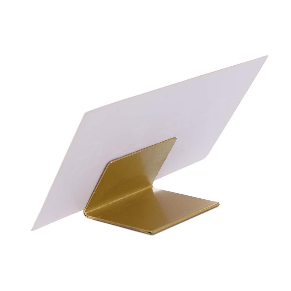 Table Number Gold - Supports de numéros de table en