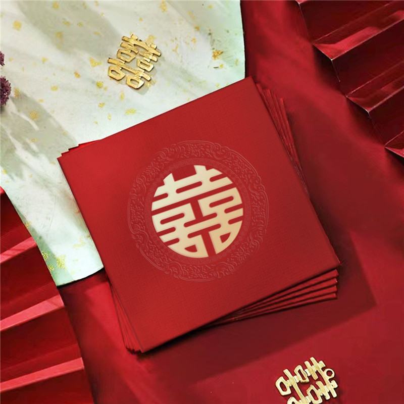 Wedding Envelopes - Ensemble d'enveloppes décoratives universelles, enveloppe rouge