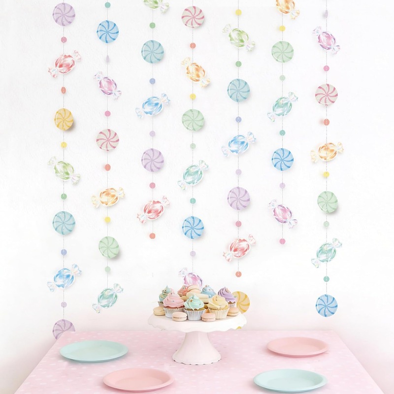 Wedding/Event Supply Store - Décorations de fête Candyland, guirlandes de