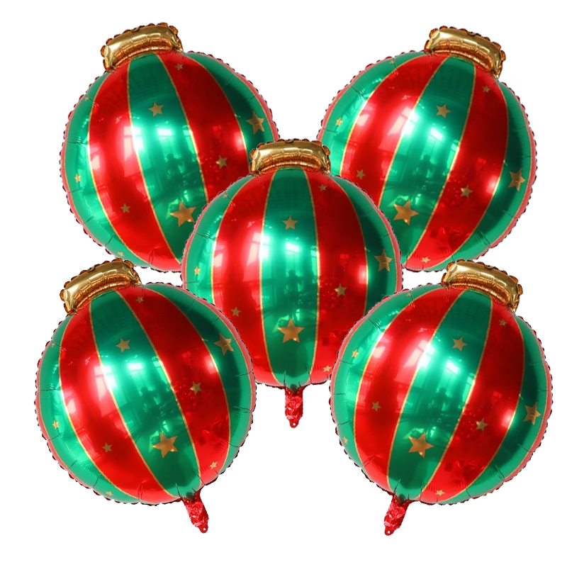 5 pièces rouge vert boule de n - Wedding Decor Supply Store avis et prix