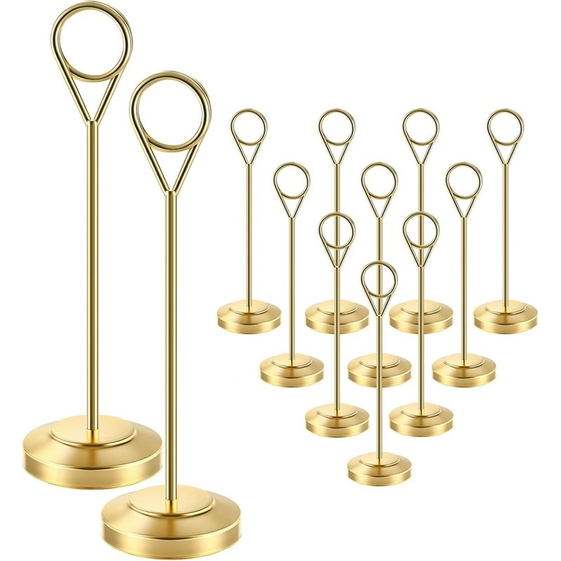 [A92P!】 Porte-photos robustes  - Table Number Gold avis et prix