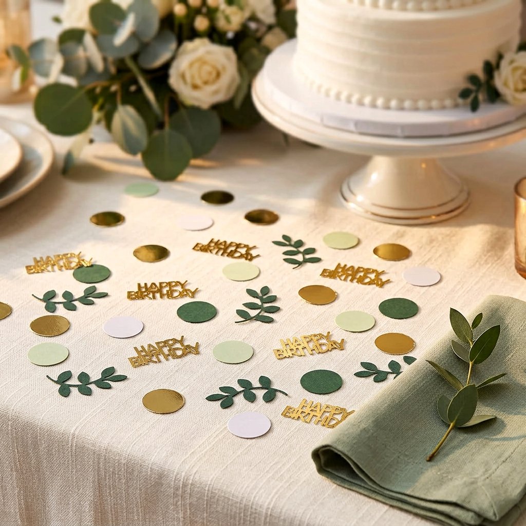 120 Confettis Anniversaire Chi - Table Number Gold avis et prix