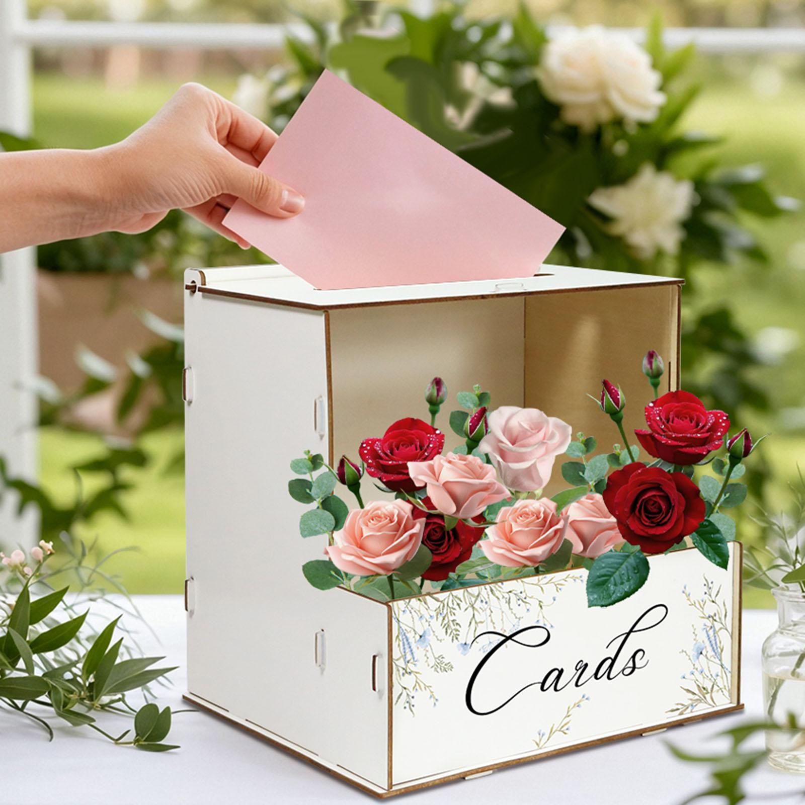 Boîte à cartes de mariage rust - Wedding Card Box avis et prix