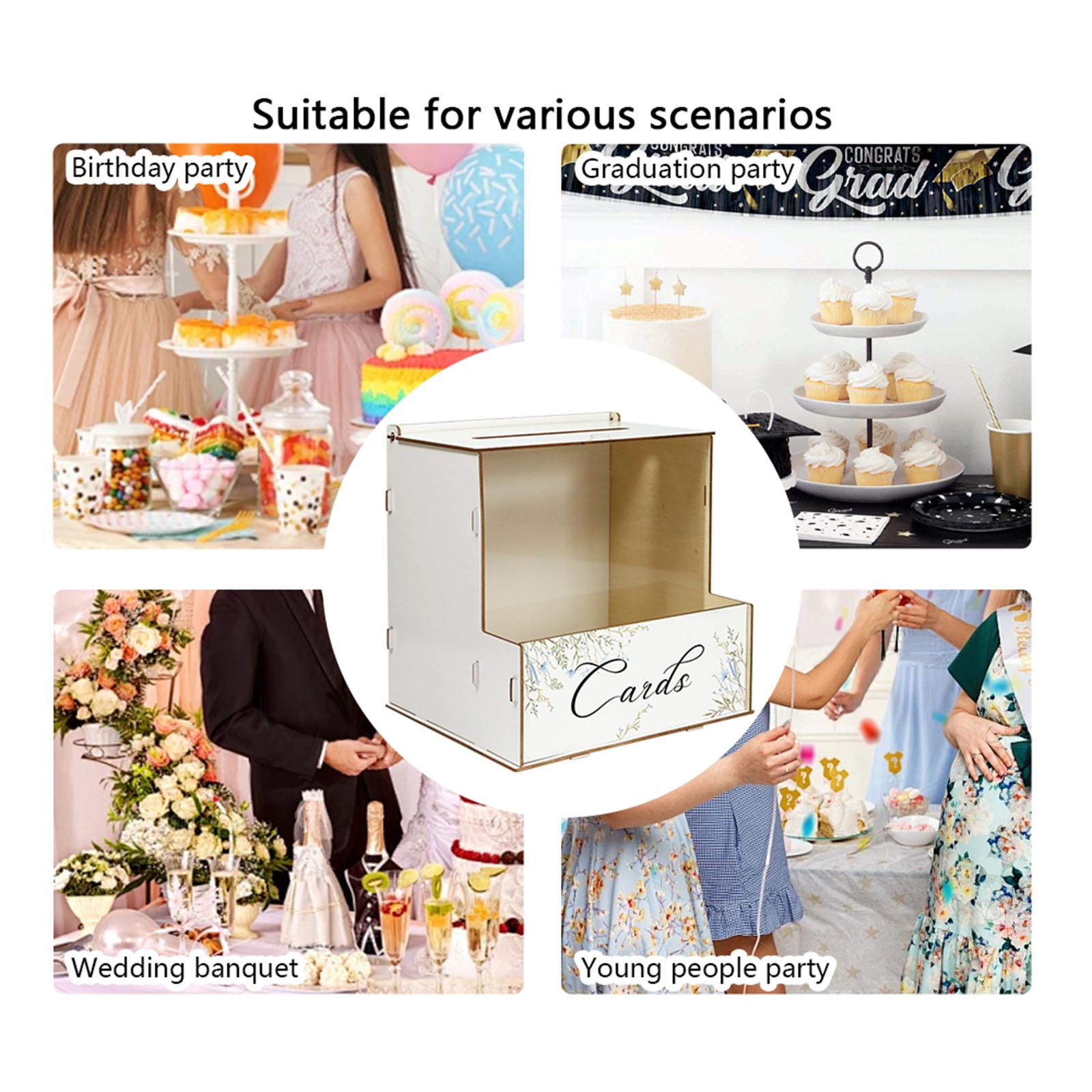 Boîte à cartes de mariage rust - Wedding Card Box avis et prix